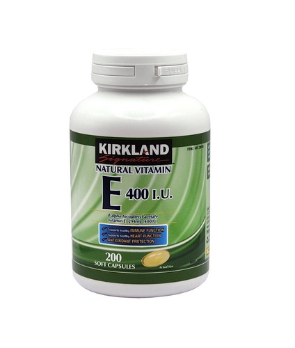 Kirkland Signature Natural VitaminE 400 IU 200 Capsules - Picture 2 of 5
