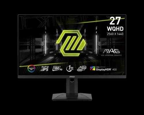 Monitor MSI MAG 274QRF QD E2 WQHD 180Hz IPS 27" 1ms
