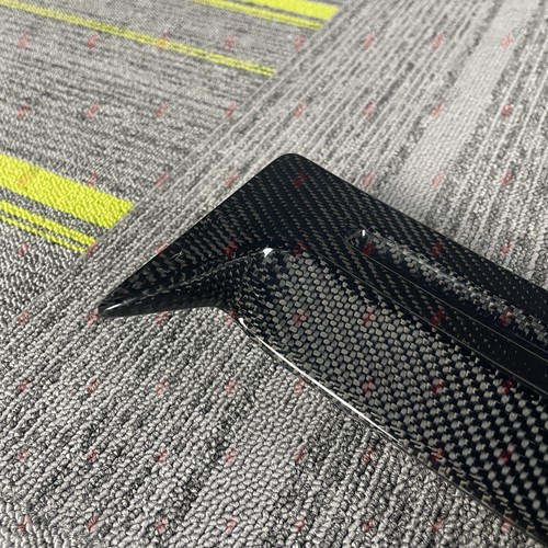 Forged/Carbon Fiber/Glossy Black Rear Roof Spoiler Wing For 20-23 Tesla Model Y - Picture 28 of 31