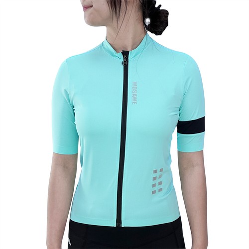 WOSAWE Mujer MTB Bike Set Bicicleta de Carretera Camisetas Pantalones Cortos Acolchados Ropa Deportiva - Imagen 15 de 19