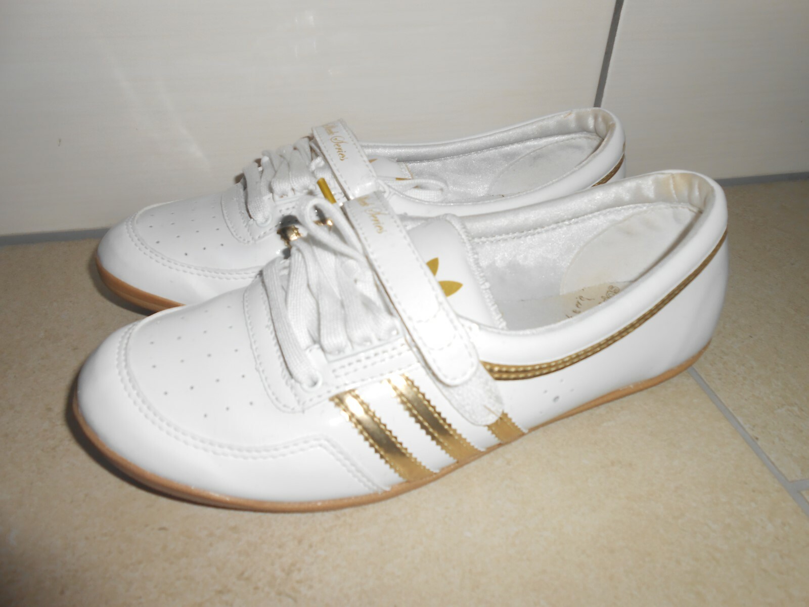 UK 3 2 36 Gr W Round Concord Adidas 4 2012 Gold Originals ADIDAS CONCORD ROUND W Gr 36 UK 3,5 Ballerinas schwarz 2012