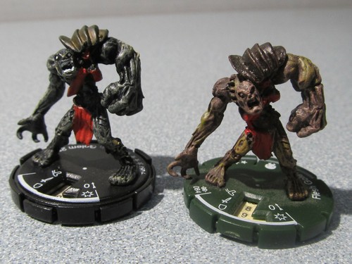 WizKids Mage Knights 3 Red Flesh Golem Necropolis Sect #057 & #084 Rare 2000 - Picture 5 of 10