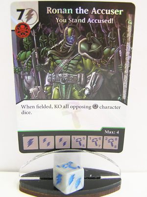 Dice Masters - 1x #070 Ronan the Accuser You Stand Accused! Foil - Guardians of 