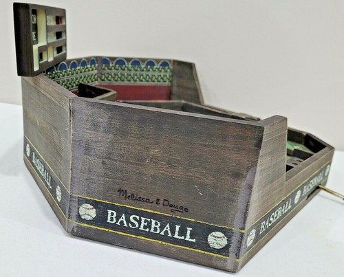 Melissa & Doug Past-Tyme Classics Table Top Baseball Heirloom Quality Game RARE - Picture 6 of 12