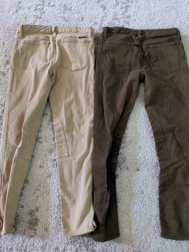 Polo Ralph Lauren Girls Youth 14 Dungaree Jean Pants Lot Of 2 Pair B5 - Picture 7 of 7