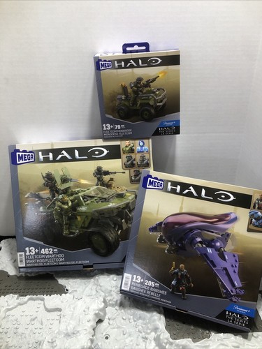 Halo Fleetcom Warthog BNIB 462pcs Set HNC57 Mega Bloks Construx Paramount + - Picture 6 of 6