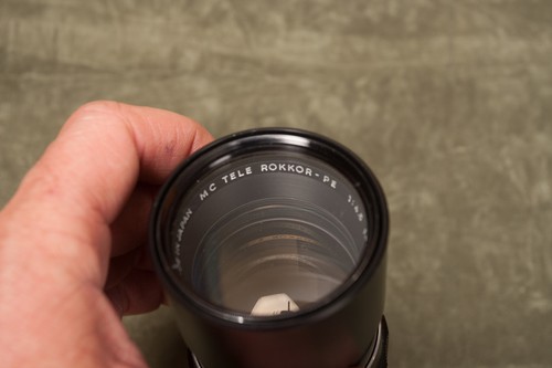 Minolta Rokkor 200mm f/4.5 Lens Clean Optics (O3L) Camera Fixed Prime Black - Picture 4 of 11