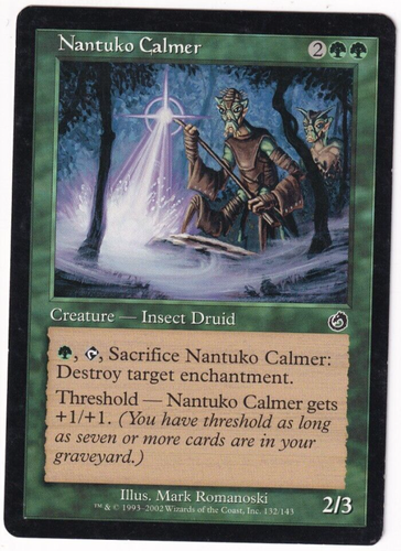 Nantuko Calmer Torment #132 Magic The Gathering 2002 MTG Single - Picture 1 of 2