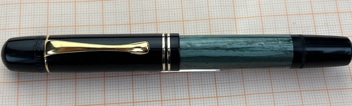 PELIKAN Fountain Pen 100 N 1948 GREEN_F_nib | eBay
