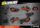 KTM EXC EXCF 2005 2006 2007 125 200 250 300 400 450 525 Graphics Decals Stickers