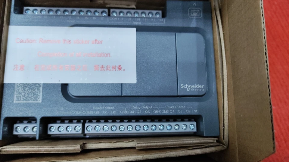 NOVO controlador lógico programável Schneider PLC TM100C24RN - Imagem 4 de 4