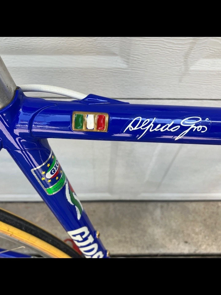 Gios Lite 48 cm Italian Bicycle, Blue, Steel, Excellent Condition - Image 3 of 4