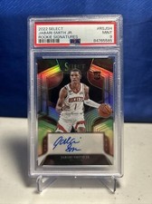 2022 Select JABARI SMITH JR Rookie Signatures /249 #RSJSH PSA 9
