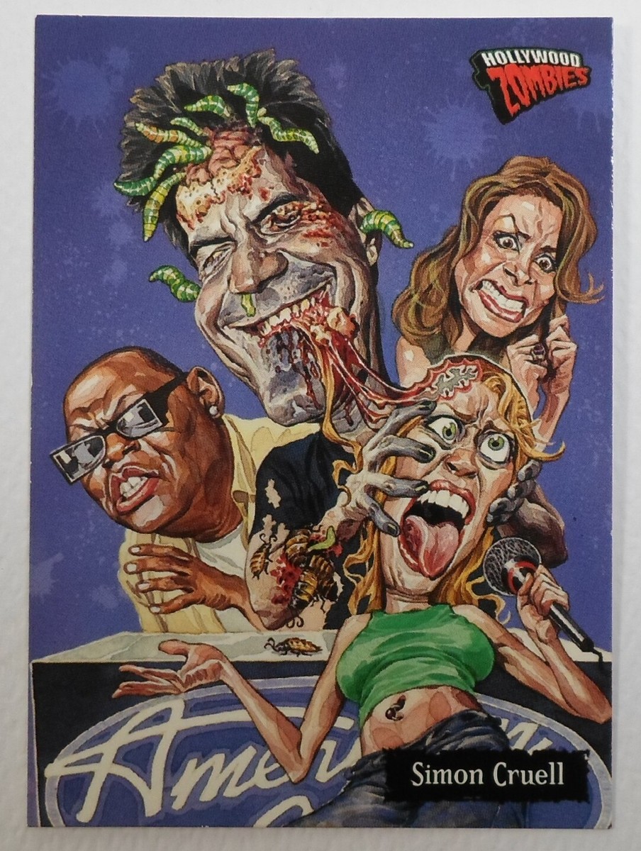 TOPPS 2007 HOLLYWOOD ZOMBIES CARD # 30 SIMON CRUELL | eBay