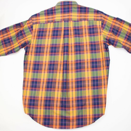 NWT Bobby Jones Mens L Multicolor Check Plaid Long Sleeve Button Front Shirt - Picture 8 of 8