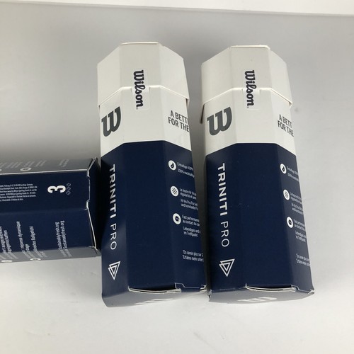 Wilson - WR8204701001 - TRINITI PRO Tennis Balls - 3 Balls Can - 9 Total Balls - Picture 10 of 10