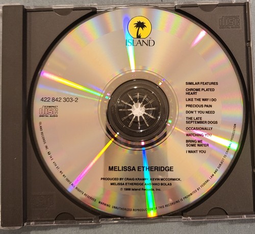 Melissa Etheridge SIGNED cd - Picture 3 of 4