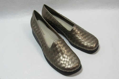 Trotters Schuhe gold bronze Größe 13 schmale Damen Slipper Halbschuhe  - Bild 1 von 5