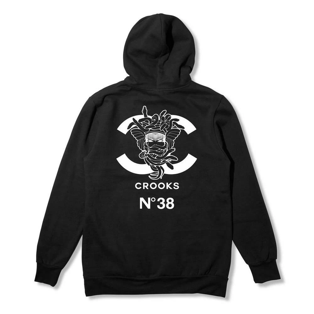 Crooks Castles No38 Pullover Hoodie Black eBay