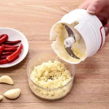 Portable Vegetable and Food Cutter Manual Garlic Puller Cutter Kitchen Tool