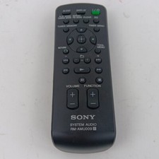 Genuine OEM Sony RM-AMU009 System Audio Remote Control Tested