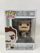 Funko Pop Games Hello Neighbor The Neighbor with Cleaver #265 FYE