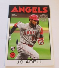Topps 2021 Series 1 - Jo Adell - Los Angeles Angels - Topps 1986 Insert  RC