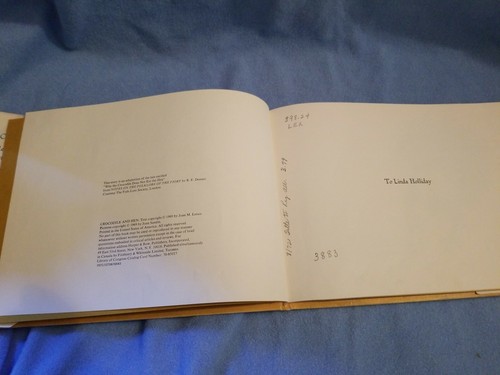 Joan M LEXAU, Joan Sandin / CROCODILE AND HEN First Edition 1969 - Picture 6 of 7