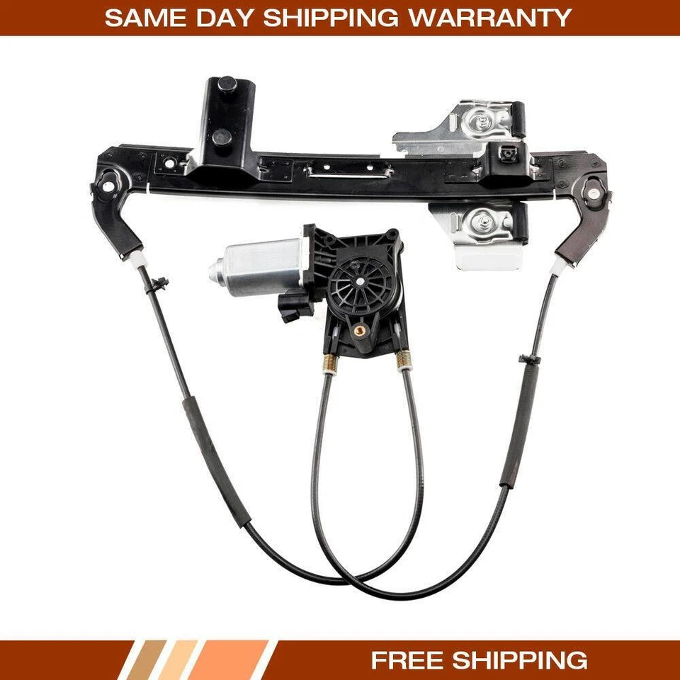 Rear Passenger RH Side Power Window Regulator W/Motor for Chevrolet Tahoe GMC