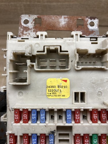 24350 bu210 fuse module nissan almera tino - Picture 5 of 7