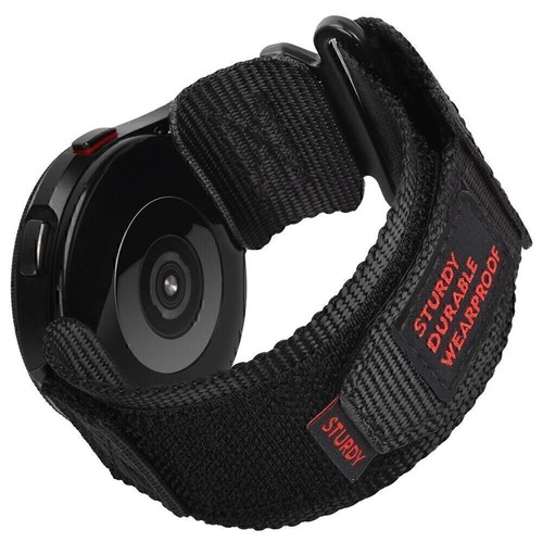 Für Samsung Galaxy Watch 6 Classic 43-47mm 5 Pro 45mm Active2 44mm Nylon Armband - Bild 8 von 27