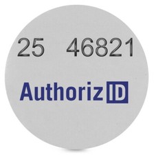 10 DoorKing®  DK Prox® Compatible Adhesive Tag Stickers -- White