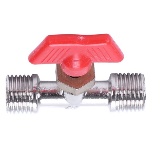 Gas Valve 1/4in X 1/4in BSPT Air Compressor Air Pump Durable Joint Pipe QC9282 Gas Valve 1/4in X 1/4in BSPT Air Compressor Air Pump Durable Joint Pipe QC9282