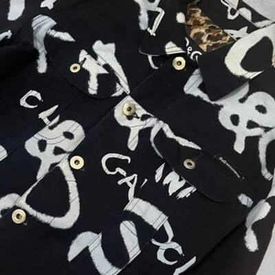 Dolce Gabbana 2000s Graffiti Jacket archive | eBay