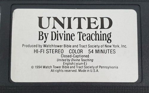 United by Devine Teaching- Watch Tower Bible and Tract Society/1994 - Picture 9 of 10