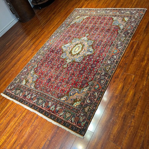 Superb Antique Exquisite Hand-knotted Rug 4’ 2” x 6’ 6” (INV129) 4x6 - Picture 7 of 11
