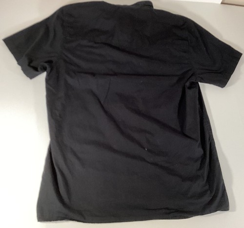 Learning Class Black Button Up Shirt Men’s Size XL Skull - Picture 3 of 8