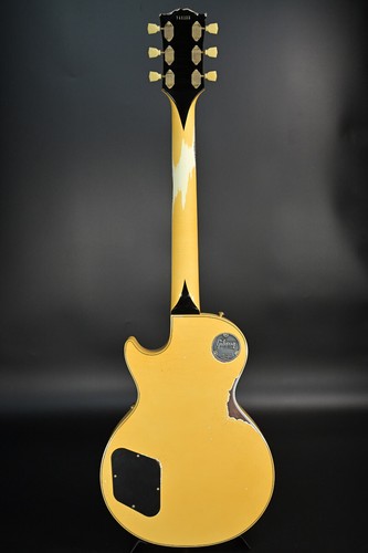 Gibson ML 1957 Les Paul Custom 3PU Heavy Aged Heavy Antique White Stinger 741133 - Picture 3 of 10