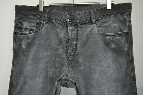 JEANS HOMBRE DIESEL TEPPHAR 0856N STRETCH SLIM ZANAHORIA talla W38 L32 - Imagen 3 de 8