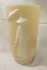 FENTON LINDA EVERSON HAND PAINTED EMPRESS VASE ONE OF A KIND SAMPLE