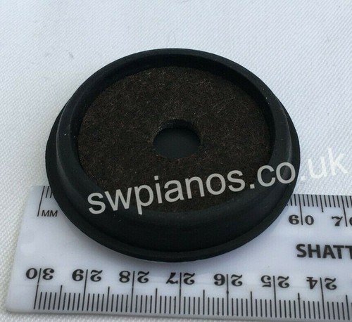 Gliding Piano Castor Cups: Set of 4 x 60 mm + 2 Air Wedge Lifting Tools - Picture 6 of 22