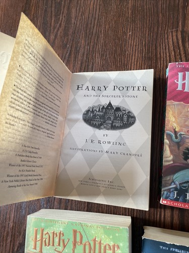 HARRY POTTER Complete Set of 7 Paperback books J.K. Rowling - Picture 5 of 6