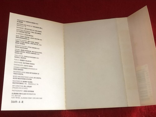 Alabama - The Touch  Cassette - Imagen 5 de 8