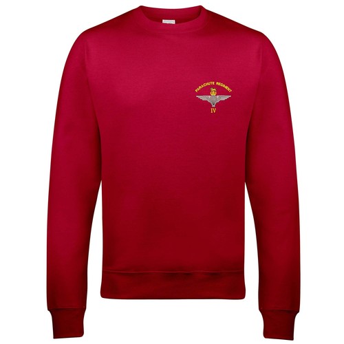 OFFICIAL Parachute Regiment IV (4 Para) Sweatshirt - Picture 6 of 10