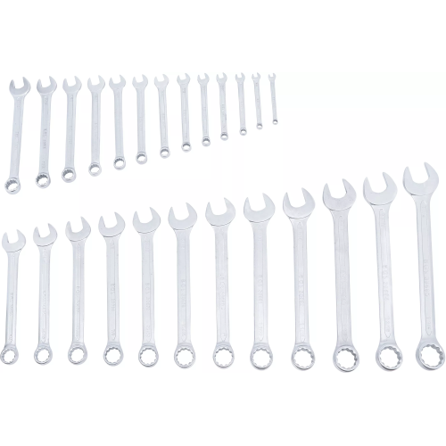 Maul Ringschlüsselsatz Zollgrößen SW 1/4"-11/4" 25-tlg Gabelschlüssel BGS 9473 - Bild 3 von 5