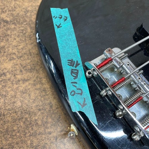 Bajo eléctrico Yamaha BBV BB5 bb-5 con estuche usado de Japón - Imagen 12 de 18