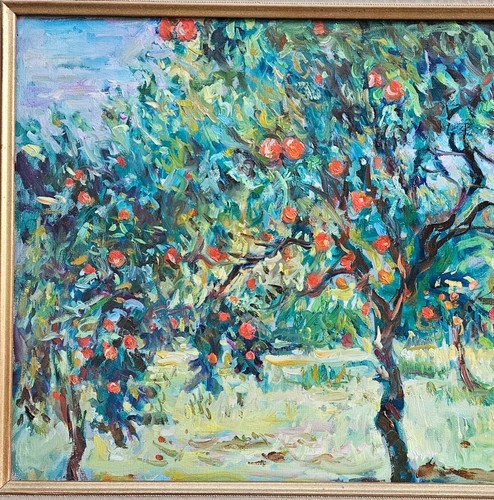 La cueillette des oranges by Max AGOSTINI 1912-1999 - Picture 6 of 10