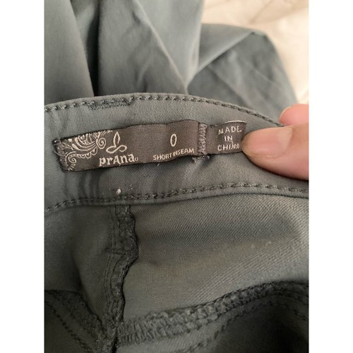 PrAna Women's Green Pants Size 0 Short Inseam Casual Nylon - Picture 6 of 8