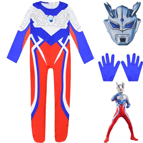 2024 Ultraman Anime Kostüm Kinder Overall Tiga Zero Löwe Ultraman Body Outfit - Bild 12 von 53