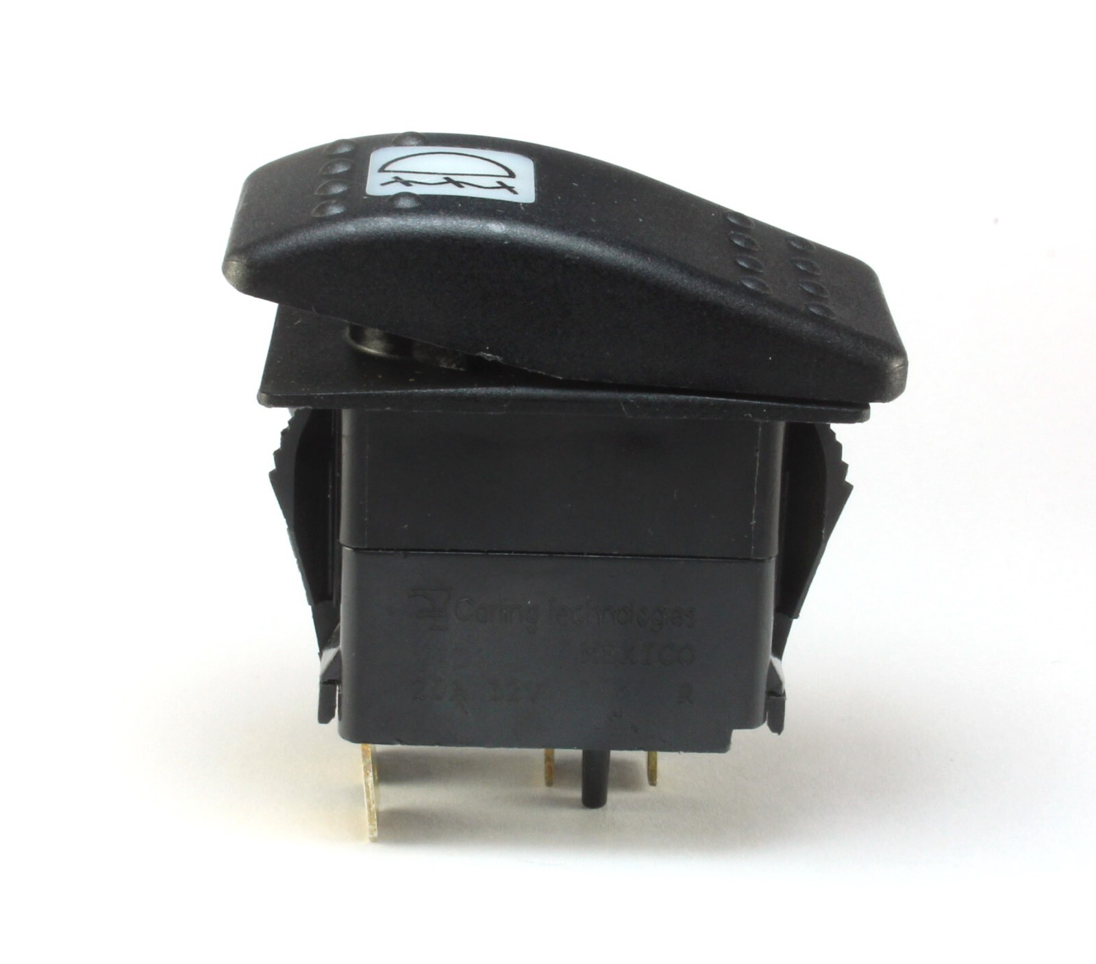 Carling Rocker Switch, Fog, Illuminated SPST Independent Light, 20A